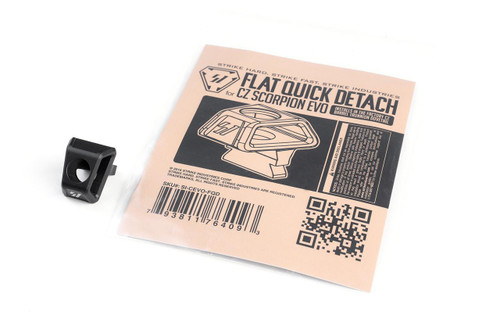 Strike Industries SI-CEVO-FQD Strike Industries SI-CEVO-FQD Flat Quick Detach For CZ Scorpion EVO SI-CEVO-FQD