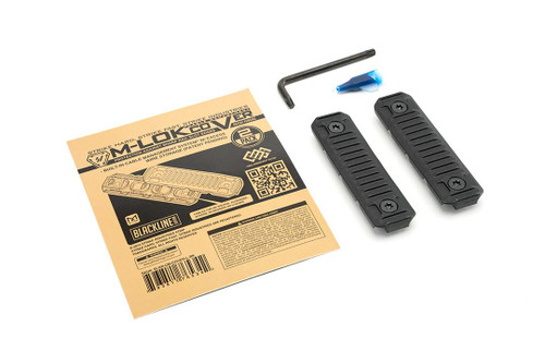 Strike Industries SI-AR-CM-COVER-L-BK Strike Industries SI-AR-CM-COVER-L-BK AR Cable Management Rail Covers - Long in Black (2pc/set) SI-AR-CM-COVER-L-BK