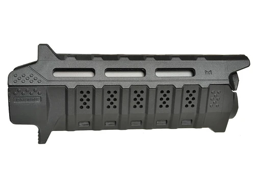 Strike Industries SI-STRIKE-HG-CBK-BK Strike Industries SI-STRIKE-HG-CBK-BK Carbine Length Black Handguard with Black heat shield SI-STRIKE-HG-CBK-BK