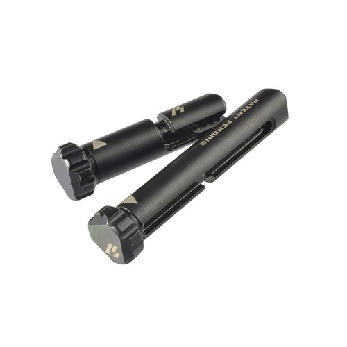 Strike Industries SI-AR10-SHIFT-BK AR-10 SHIFT PINS in Black, two black metal shift pins for AR-10 rifles.