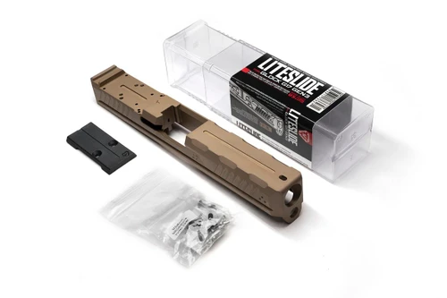 Strike Industries SI-G-LITESLIDE-17-FDE Strike Industries SI-G-LITESLIDE-17-FDE LITESLIDE for GLOCK G17 in FDE SI-G-LITESLIDE-17-FDE