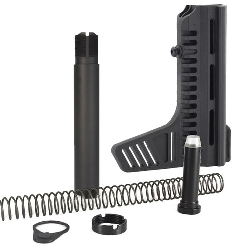 JE Machine Tech PS-ST27B-PS-BTPCombo JE Machine Tech PS-ST27B Skeletonized Pistol Brace + Pistol Buffer Tube Kit Combo PS-ST27B-PS-BTPCombo