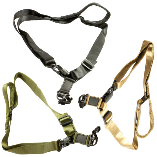 JE Machine Tech Quick Detach Convertible 1 Pt 2 Pt Sling / 3 Colors (TS-SL5)