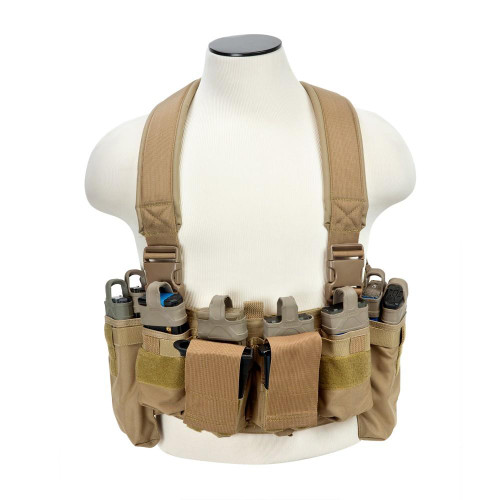 NcStar CVUCR2943T NcSTAR ULTIMATE CHEST RIG/TAN CVUCR2943T