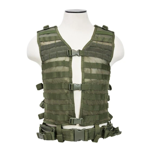 NcStar CPVL2915G NcSTAR CPVL2915G PAL/MOLLE Modular Tactical Vest Green XL - XXL+ CPVL2915G
