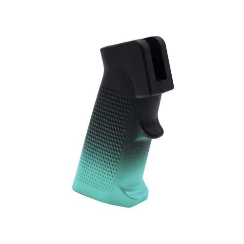 Tiger Rock Inc A2GRIPS-RGB-GRADIENT Tiger Rock Inc. A2GRIPS-RGB-GRADIENT CERAKOTE GRADIENT ROBINS EGG | AR Standard A2 Pistol Grip A2GRIPS-RGB-GRADIENT
