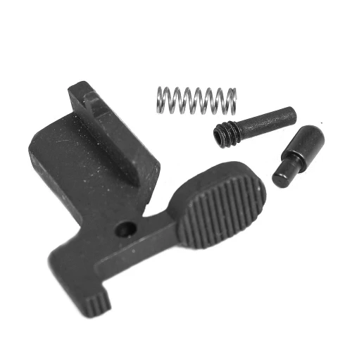 Tiger Rock Inc BC308 Tiger Rock Inc. BC308 AR-10/LR-308 Bolt Catch Assembly Kit with Plunger, Spring & Screw -Black BC308