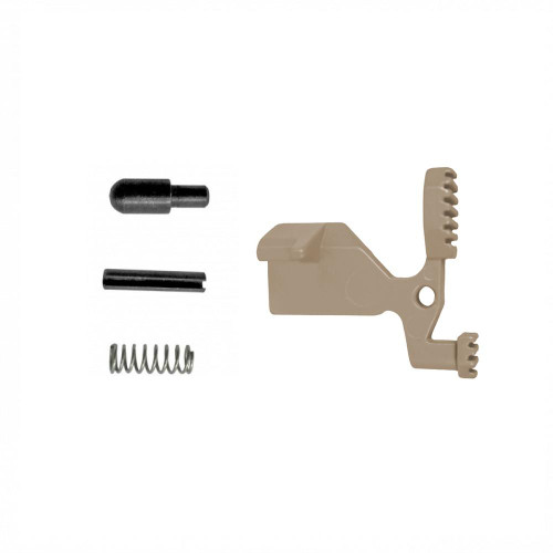  Tiger Rock Inc. BC-N-FDE+BC-3 223/5.56 Rifle Enhanced Bolt Catch Upgrade - Cerakote FDE 