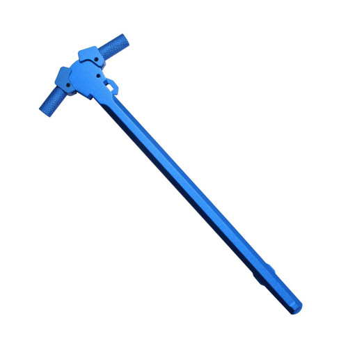Tiger Rock Inc CH308-AMBI-BL Tiger Rock Inc. CH308-AMBI-BL AR-10/LR-308 Ambidextrous Tactical Charging Handle - Blue CH308-AMBI-BL