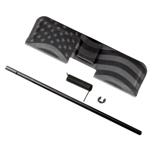 Tiger Rock Inc DC223-USA Tiger Rock Inc. DC223-USA 223/5.56 Rifle Dust Cover w/ Flag Engraving DC223-USA