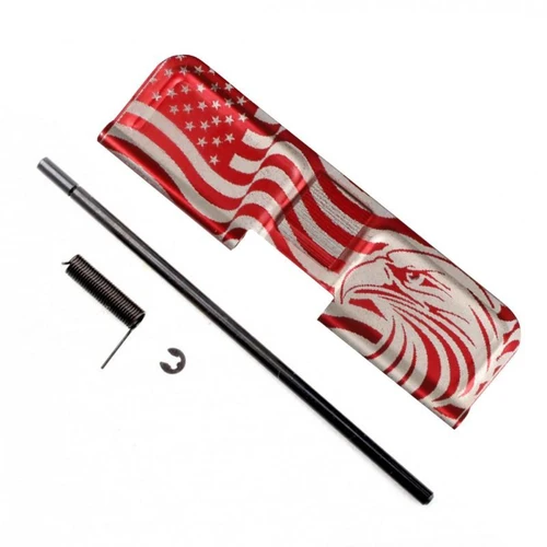 Tiger Rock Inc EDC-P762-R Tiger Rock Inc. EDC-P762-R 223/5.56 Rifle Ejection Port Dust Cover Engraving - 7.62X39 - Red EDC-P762-R