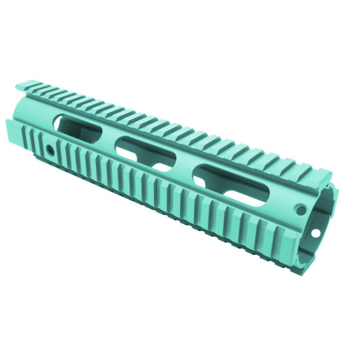  Tiger Rock Inc. FAR10-CRGB AR-15 10" Mid Length Free Float Handguard - Cerakote - Robins Egg 