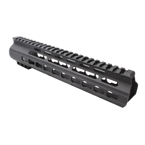 Tiger Rock Inc FKMUS-9D Tiger Rock Inc. FKMUS-9D AR-15 Angle D Cut Clamp On Keymod Handguard 9 Inches| Made In USA FKMUS-9D
