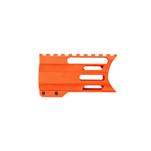 Tiger Rock Inc FML-4C-ORG Tiger Rock Inc. FML-4C-ORG CERAKOTE ORANGE| 223/5.56 Rifle 4" Combat M-Lok Handguard "C" Cut FML-4C-ORG