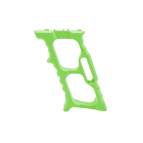 Tiger Rock Inc G070-ZBG Tiger Rock Inc. G070-ZBG AR Large Cut Aluminum Foregrip -Cerakote Zombie Green G070-ZBG