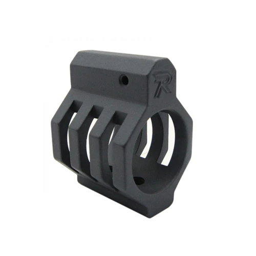 Tiger Rock Inc GBUS-SGY Tiger Rock Inc. GBUS-SGY .750 Low Profile Steel Gas Block Caged with Roll Pins & Wrench -Cerakote Sniper Grey (MADE IN USA) GBUS-SGY