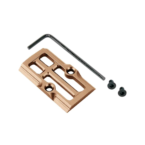 Tiger Rock Inc GCP108-TAN# Tiger Rock Inc. GCP108-TAN# Glock RMR Cover Plate for Glock 17/19/26 V8 - Tan GCP108-TAN#