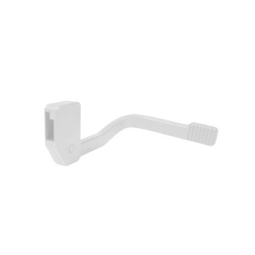 Tiger Rock Inc LEV01-WHI Tiger Rock Inc. LEV01-WHI 223/5.56 Rifle Extended Aluminum Bolt Catch Lever- Cerakote Bright White LEV01-WHI