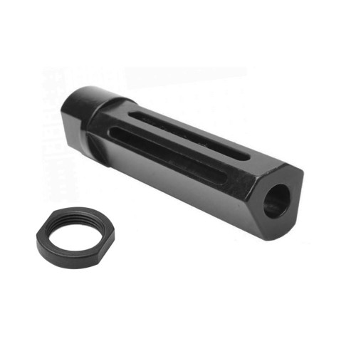 Tiger Rock Inc MBD33 Tiger Rock Inc. MBD33 AR-10/LR-308 3.5" Triple Port Muzzle Brake 5/8x24 (Includes Jam Nut) MBD33
