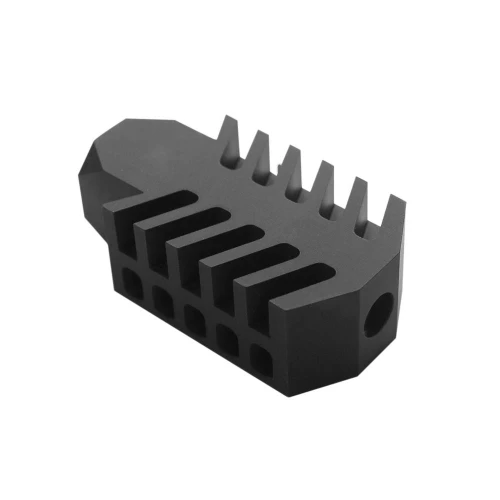 Tiger Rock Inc MBRF2 Tiger Rock Inc. MBRF2 AR-15/.223/5.56 Barrett Style "Tanker" Muzzle Brake Version 2 1/2x28" Thread Pitch "Aluminum " (MADE IN USA) MBRF2