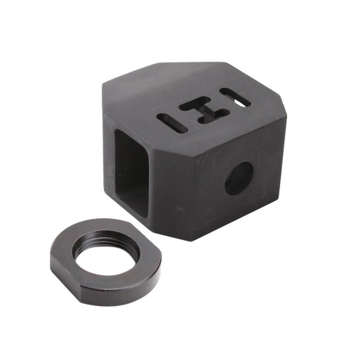 Tiger Rock Inc MBRH3 Tiger Rock Inc. MBRH3 AR-10/LR-308 HEX Compensator 5/8"x24 Thread Pitch MBRH3
