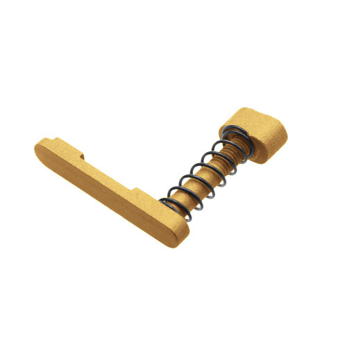  Tiger Rock Inc. MC-GLD Magazine Catch Assembly w/Button and SpringCerakote Gold 