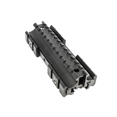 Tiger Rock Inc MT017 Tiger Rock Inc. MT017 New See-thru Flat Top Tri-rail Riser Mount MT017