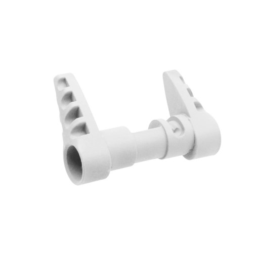  Tiger Rock Inc. SSL-E-WHI AR Ambidextrous Safety Selector V.1 - Cerakote Bright White 