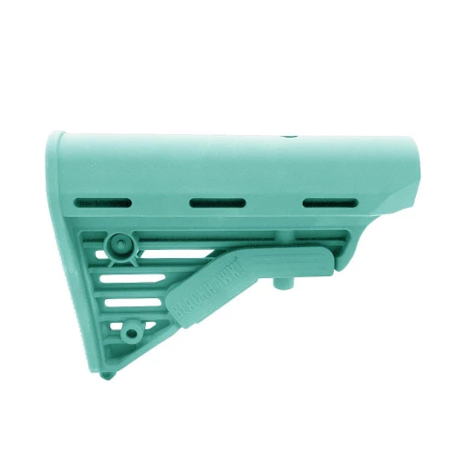 Tiger Rock Inc ST002MBH-RGB Tiger Rock Inc. ST002MBH-RGB 223/5.56 Rifle / AR-10 BLACKHAWK KNOXX BUTTSTOCK-MIL-SPEC - Cerakote Robins Egg ST002MBH-RGB