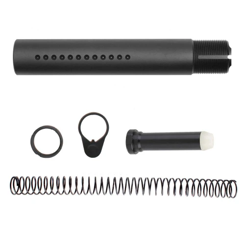 Tiger Rock Inc ST007P(T-K01)-NO-T-OS Tiger Rock Inc. ST007P(T-K01)-NO-T-OS 223/5.56 Rifle Complete Dimpled Pistol Buffer Tube Kit - NO FOAM ST007P(T-K01)-NO-T-OS