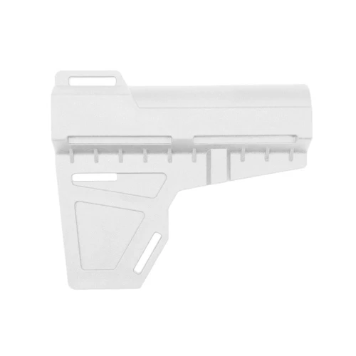 Tiger Rock Inc ST-SW-CWHI Tiger Rock Inc. ST-SW-CWHI Lightweight Shockwave Blade Cerakote- White (Made in USA) ST-SW-CWHI