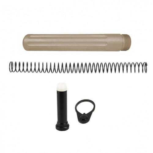  Tiger Rock Inc. TP8KIT-FDE 223/5.56 Rifle Custom Made Pistol Buffer Tube Kit  - Cerakote FDE 