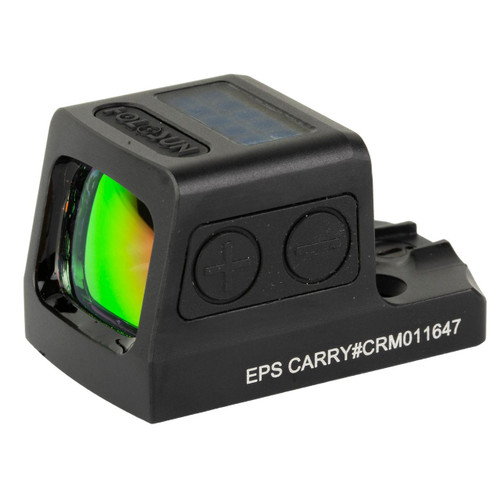 Holosun Technologies EPS-CARRY-RD-MRS Holosun EPS-CARRY MRS Red Solar Aluminum Sight - Precision Optics for Full-Size Pistols HSEPS-CARRY-RD-MRS