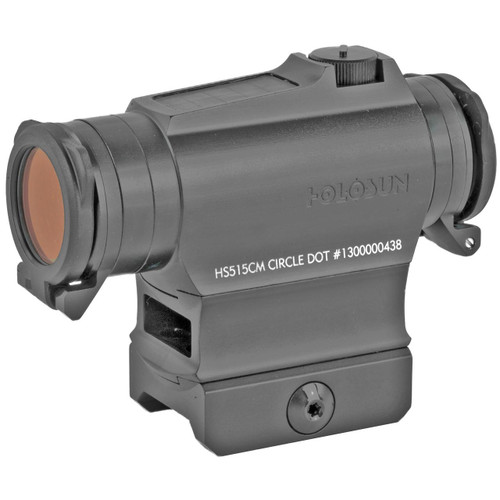 Holosun Technologies HS515CM Holosun HS515CM 20MM MRS Red Solar QD Optic – Precision & Durability for Tactical Shooting HSHS515CM