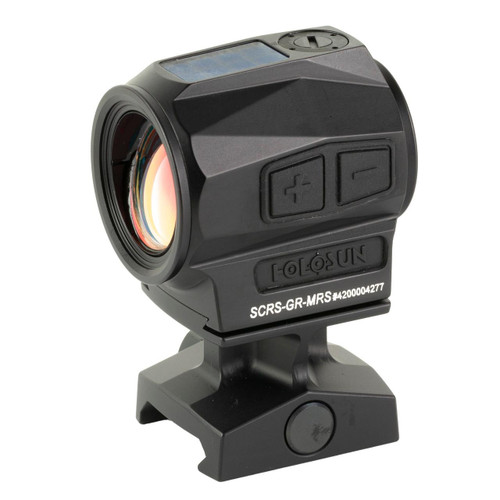 Holosun Technologies SCRS-GR-MRS Holosun SCRS-GR-MRS Solar Black: Premium 20mm Tube Sight with Multi Reticle System HSSCRS-GR-MRS