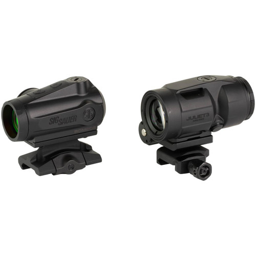 Sig Sauer SORJ5101 Sig Sauer SORJ5101 ROMEO5 GEN II Red Dot Sight & JULIET3 Magnifier Combo - Precision Optics for MSR Rifles SGSORJ5101