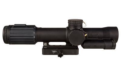 Trijicon VCOG 1-8x28 Variable Combat Optical Gunsight, outdoor tactical scope with adjustable magnification and waterproof design.