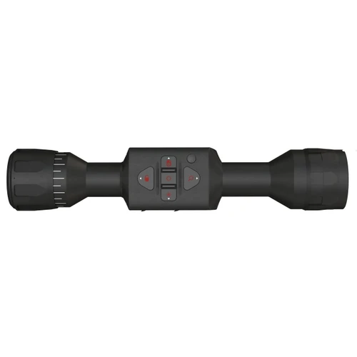 ATN ThOR LTV 4-12x Thermal Scope, lightweight and versatile hunting optics with adjustable zoom and built-in control buttons.