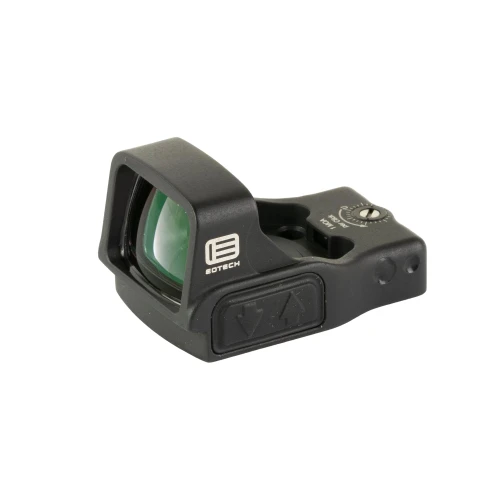 EOTECH EFLX Mini Reflex Sight, versatile 3 MOA optic with green lens for precision shooting and hunting, compatible with Leupold Delta Point Pro