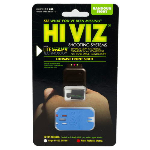 Hi-Viz RHLW01 Hi-Viz - RHLW01 - Hiviz Red Hawk Front Sight NPRHLW01