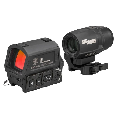 Sig Sauer SORJ8T101 Sig Sauer SORJ8T101 COMBO - ROMEO8T-AMR J3 MAG & MSAR | Precision Red Dot Sight with 3X Magnifier SGSORJ8T101