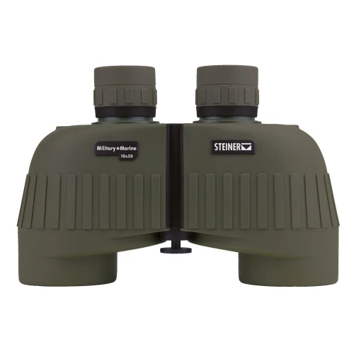 Steiner 2035 High-Performance Binoculars, rugged green binoculars with waterproof and lightweight design suitable for all-terrain use.