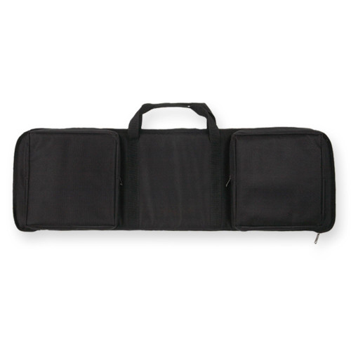 Bulldog Cases BD470-45 Tactical Storage Case, a durable and versatile black carrying bag with large pockets and mag holders, designed for secure firearm storage and transportation.