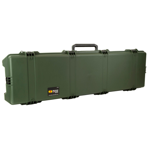 Pelican IM3300-30001 Storm Case, lightweight and durable protective case with six press and pull latches for secure closure.
