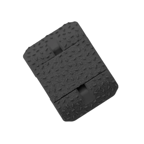 Magpul Industries M-LOK Rail Cover T2 Half Black - Tactical Gear Upgrade for Superior Grip & Protection