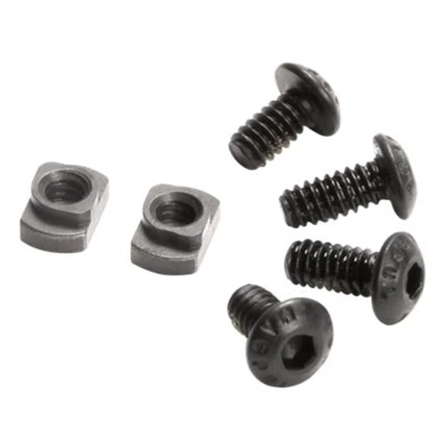 Magpul Industries MAG615-BLK M-LOK T-Nut Replacement Set | Durable Steel Hardware for Reliable Firearm Accessories
