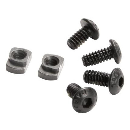 Magpul Industries MAG615-BLK Magpul Industries MAG615-BLK M-LOK T-Nut Replacement Set - Durable Steel Hardware for Reliable Firearm Accessories MPIMAG615