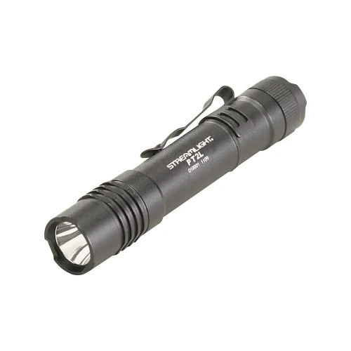 Streamlight 88031 ProTac 2L LED Tactical Flashlight, black compact flashlight with multi-function tail switch and aluminum construction for durability.