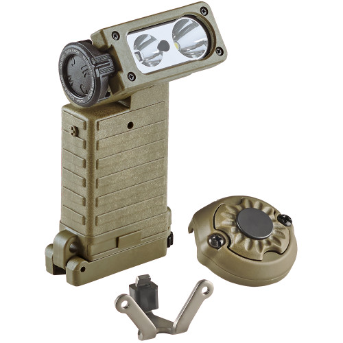 Streamlight 14800 Sidewinder X Military Tactical Flashlight - Multi-Fuel Right-Angle Light with LED Colors (White, Red, Blue, IR)