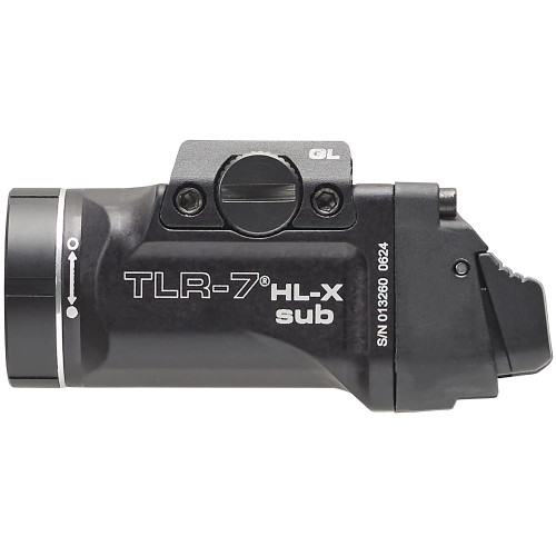 Streamlight TLR-7 HL-X Tactical Light for GLOCK 43X - 1000 Lumens, Multi-Fuel Options & Ergonomic Design - Model 69503
